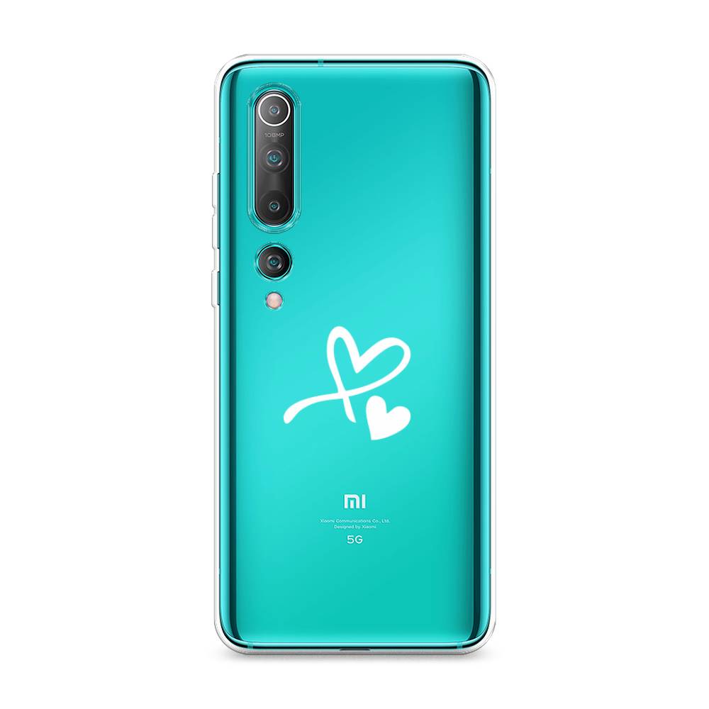 

Чехол Awog на Xiaomi Mi 10 Pro "Сердечко минимализм", Разноцветный, 37850-6