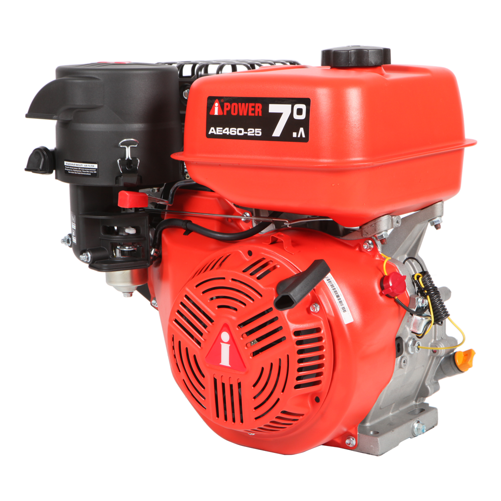 Бензиновый двигатель A-IPOWER АЕ460-25 10006-01617, 16л.с. 460 см3, вал 25