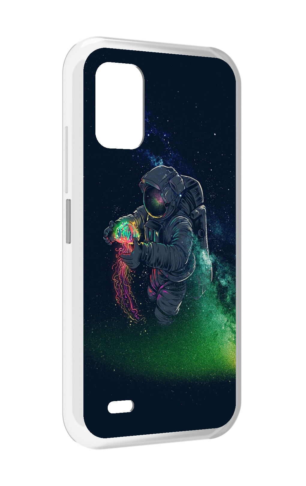 

Чехол MyPads космонавт-с-оружием-арты для UMIDIGI Bison GT2 / GT2 Pro, Прозрачный, Tocco