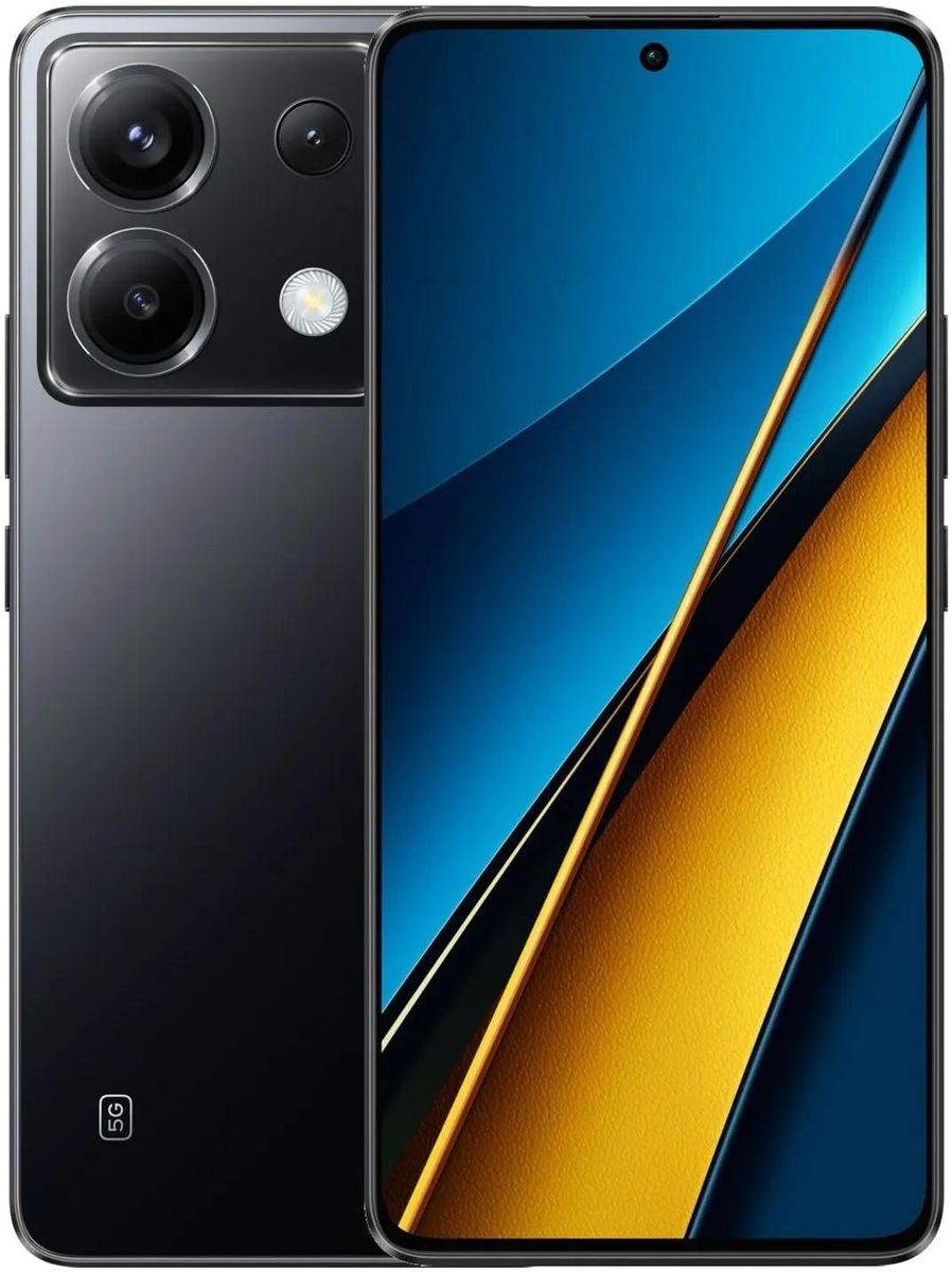 

Смартфон Xiaomi Poco X6 5G 12/256Gb, черный