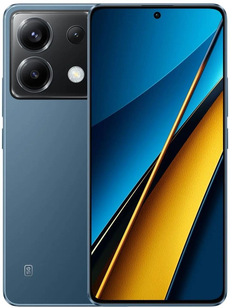 

Смартфон Xiaomi Poco X6 5G 8/256Gb, синий