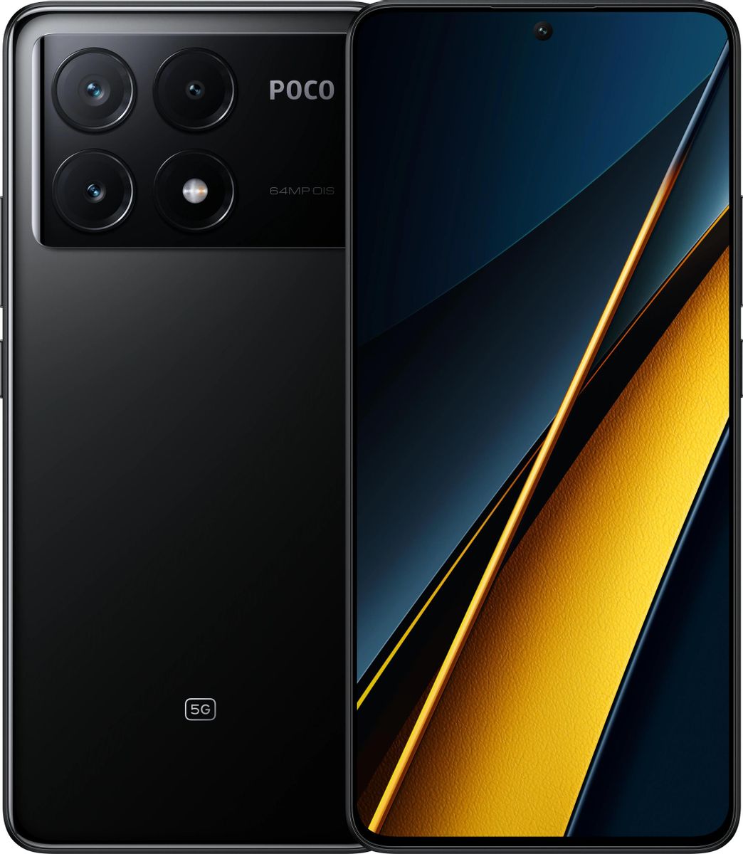 

Смартфон Xiaomi Poco X6 Pro 5G 12/512Gb, черный