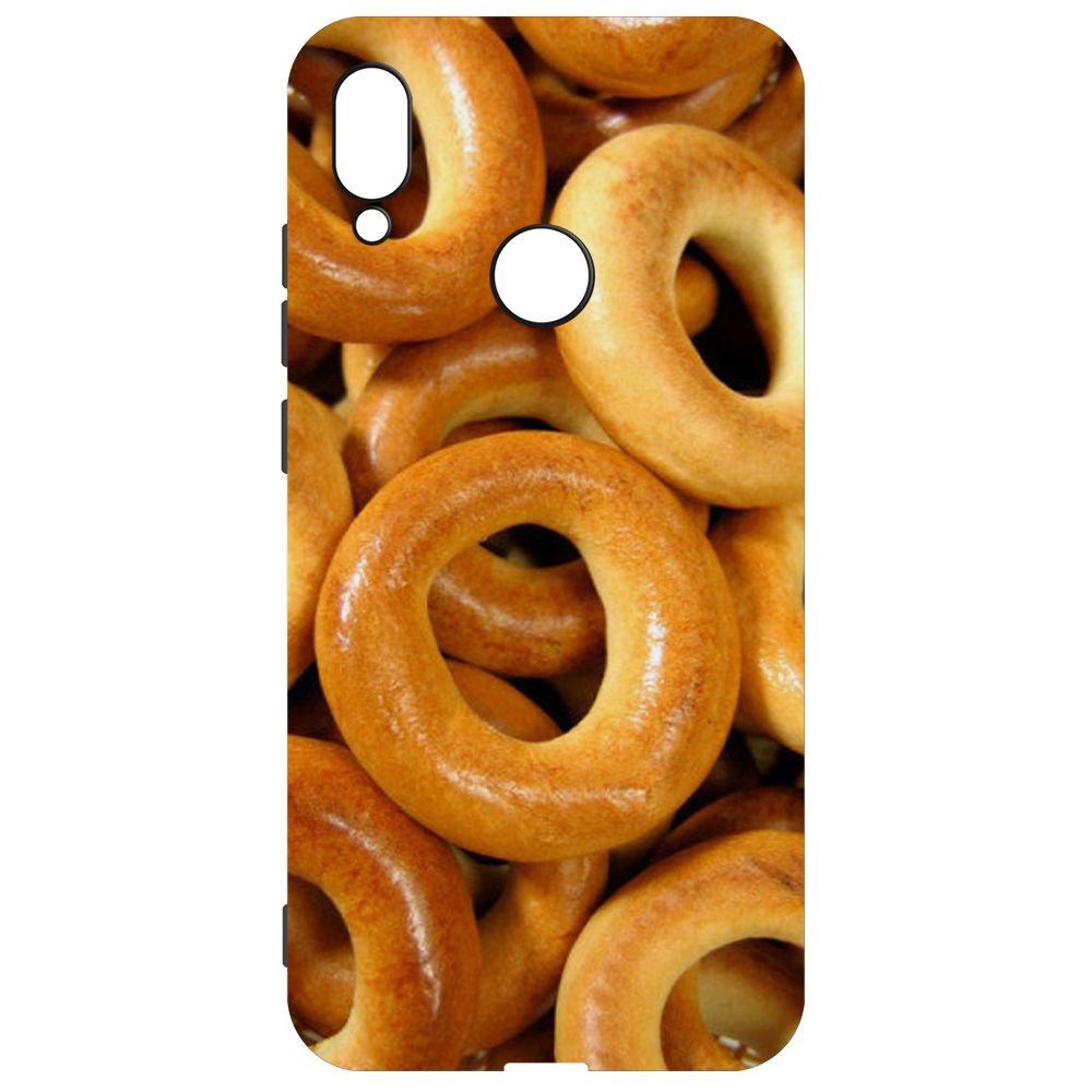 

Чехол-накладка Krutoff Soft Case Сушки для Xiaomi Redmi Note 7, Черный