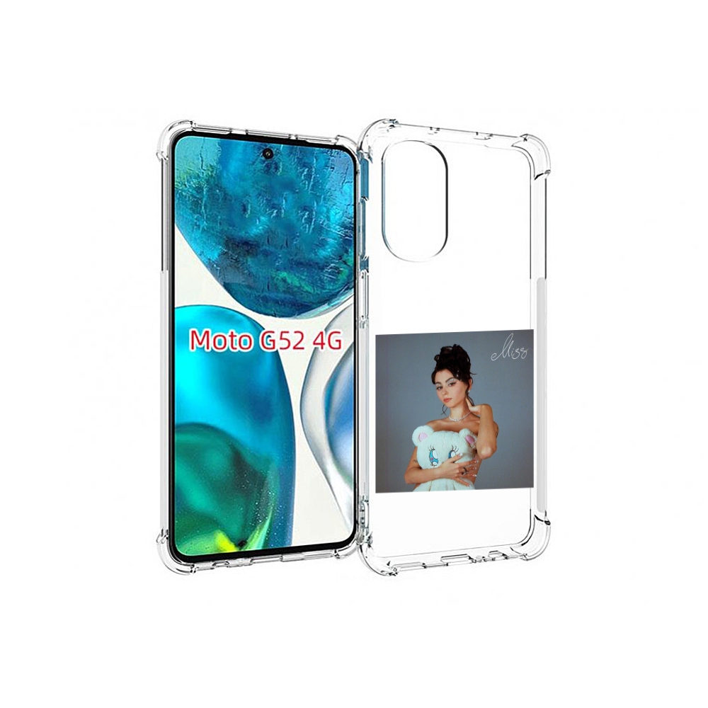 

Чехол MyPads Miss Дора для Motorola Moto G82 / Moto G52, Прозрачный, Tocco