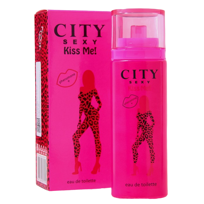 Туалетная вода женская City Sexy Kiss Me!, 60 мл cuba city of las vegas
