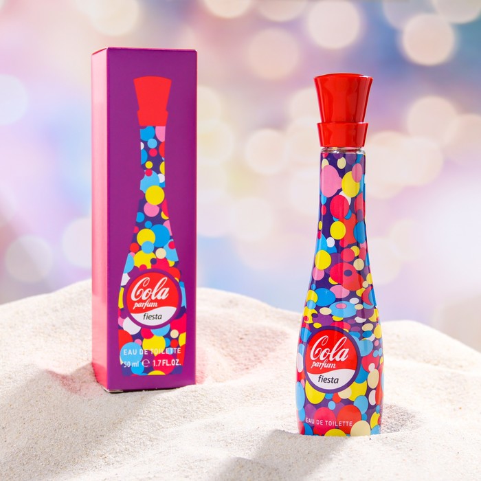 фото Туалетная вода женская parfum cola fiesta, 50 мл delta parfum