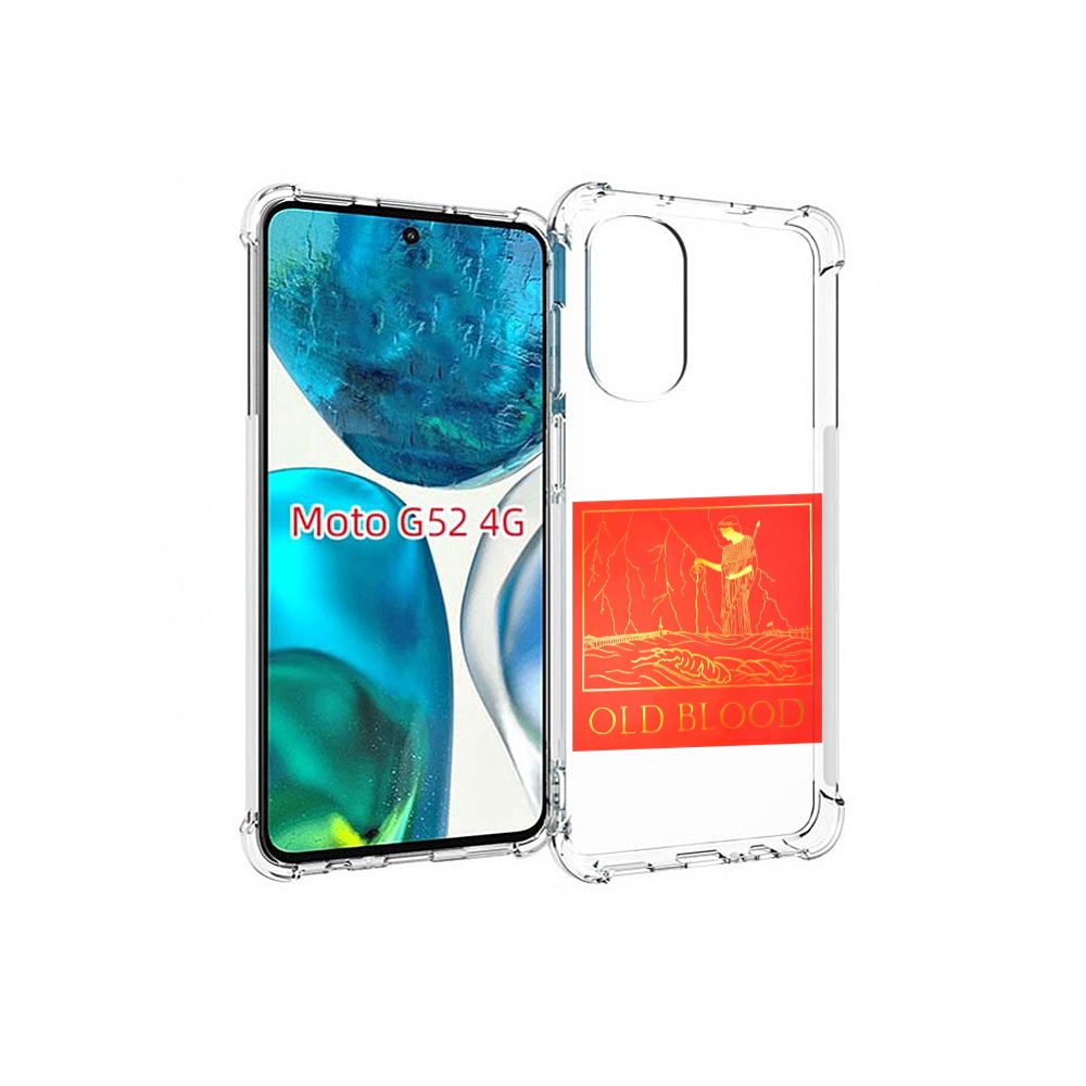 

Чехол MyPads Old Blood Boulevard Depo для Motorola Moto G82 / Moto G52, Прозрачный, Tocco