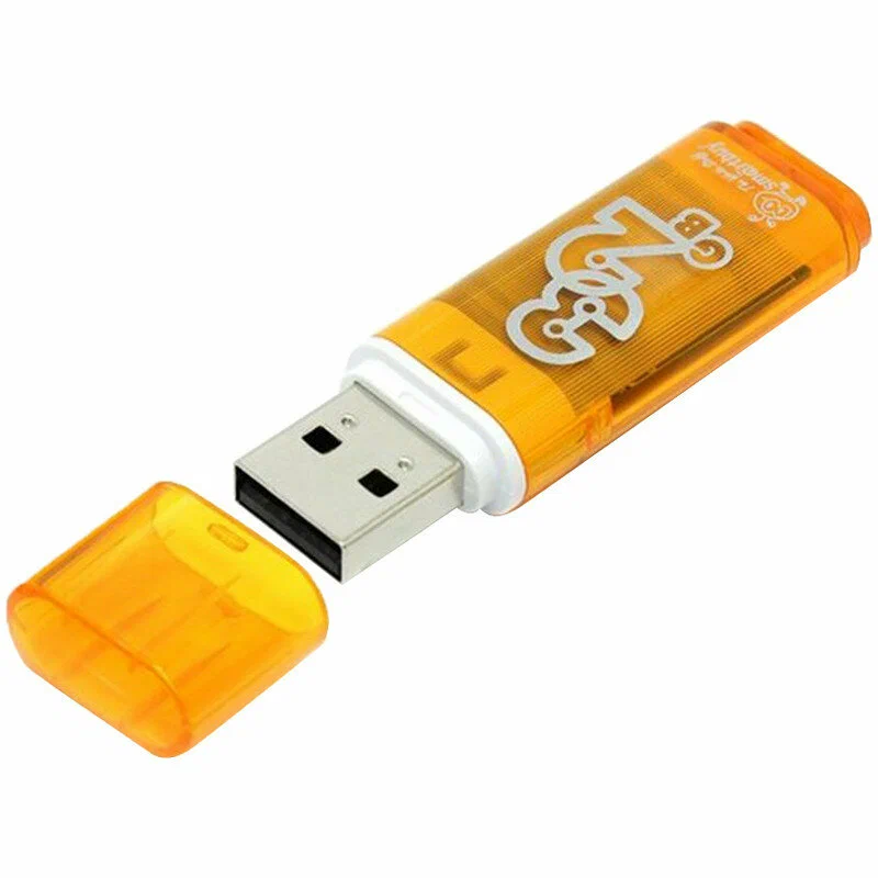

Флешка Smartbuy Glossy series Orange, 32 Гб, USB2.0