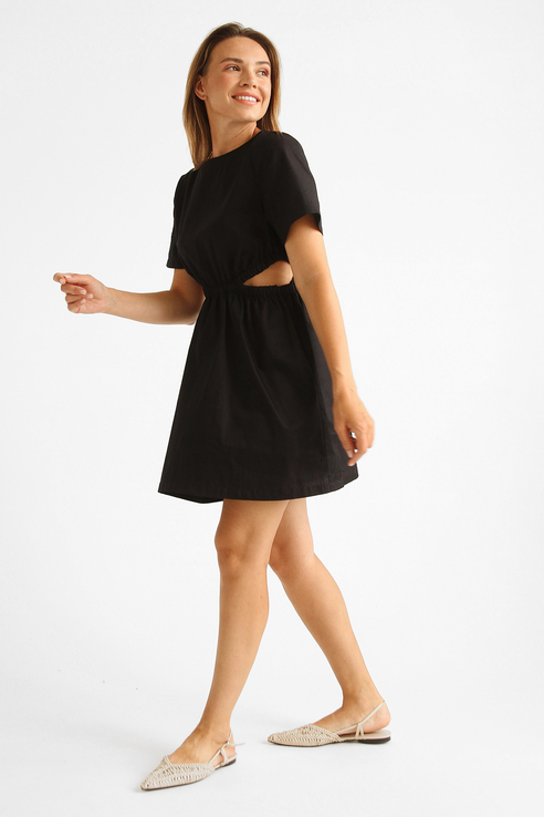 

Платье женское KHISMETOVA dress S22-366 черное L, S22-366
