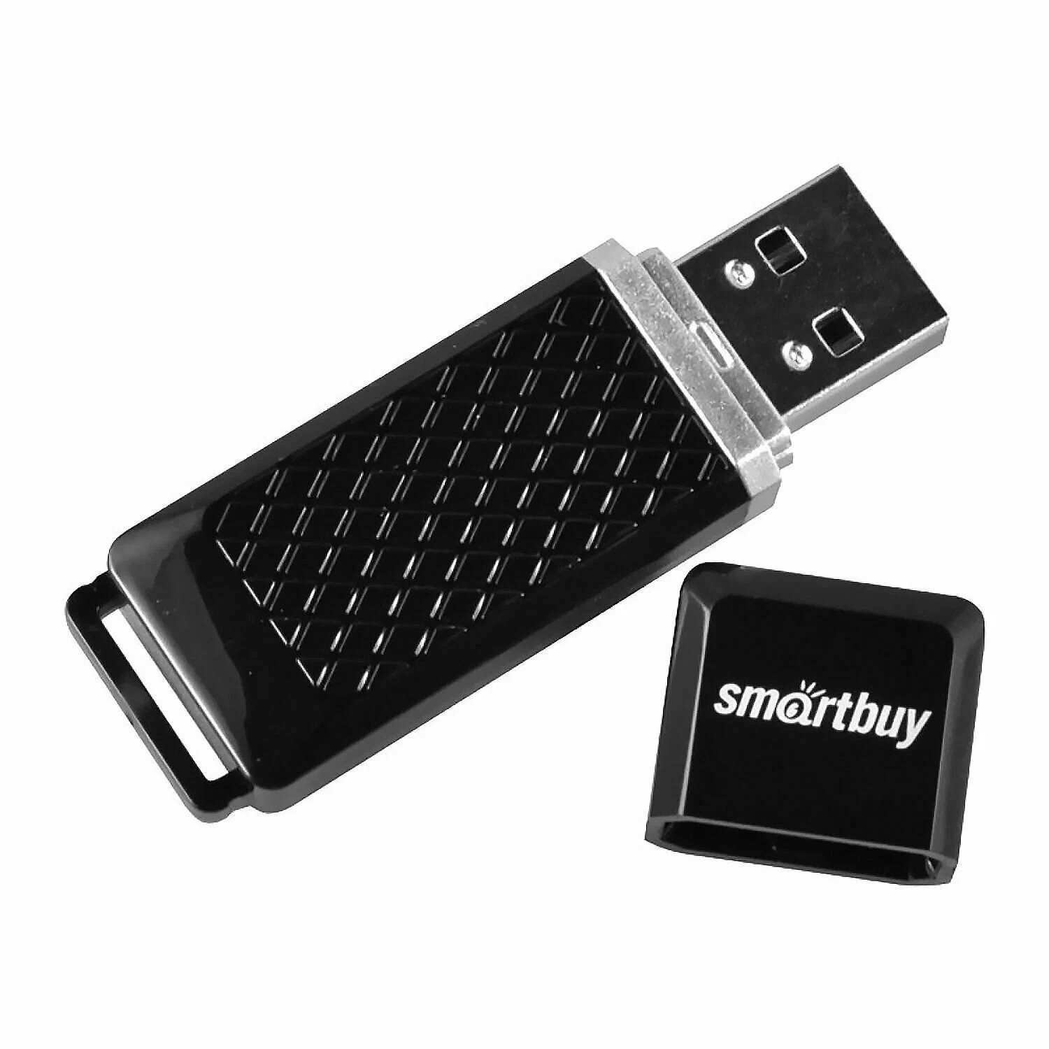 

Флешка Smartbuy Quartz series Black, 64 Гб, USB 2.0