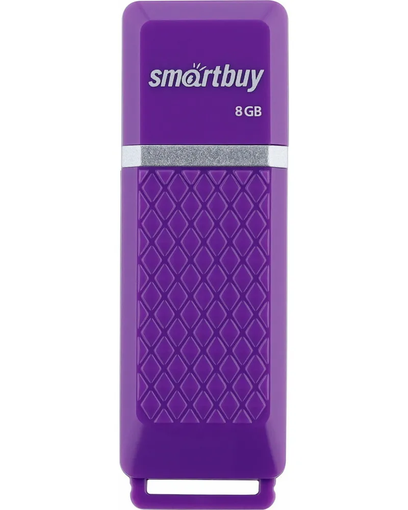 

Флешка Smartbuy Quartz series Violet, 8 Гб, USB 2.0