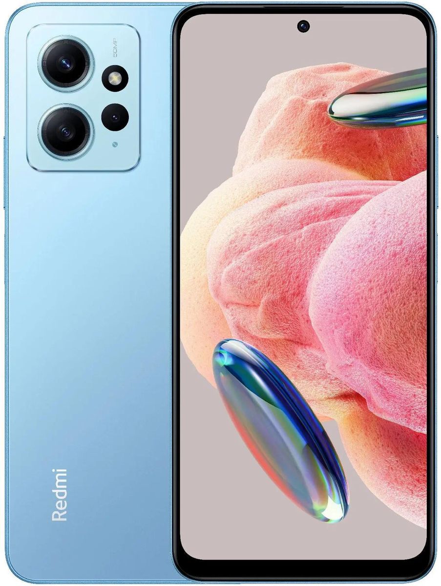 

Смартфон Xiaomi Redmi Note 12S 6/128Gb, голубой