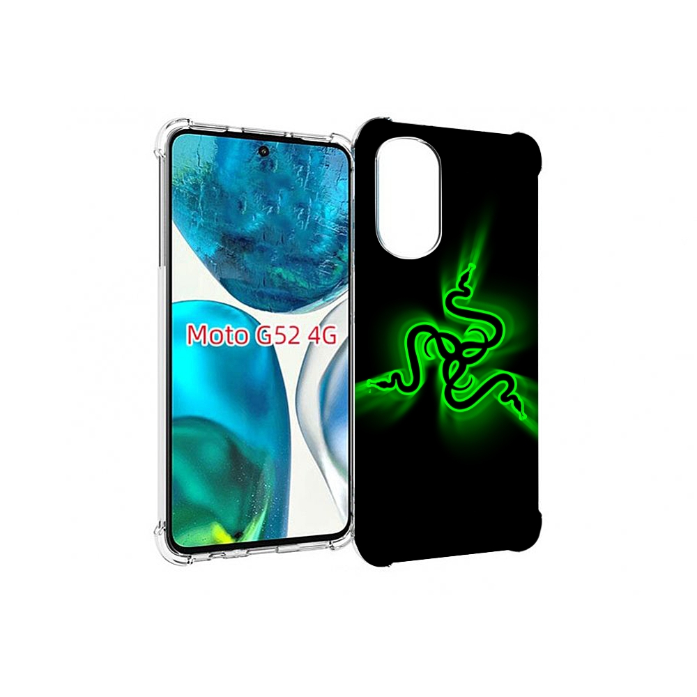 Чехол MyPads Razer для Motorola Moto G82 / Moto G52