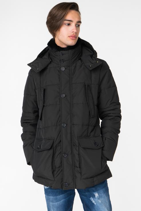 Куртка мужская GEOX M8428X черная 58 RU
