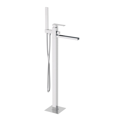 

Смеситель для ванны Remer Qubica Cascata QC08 Хром