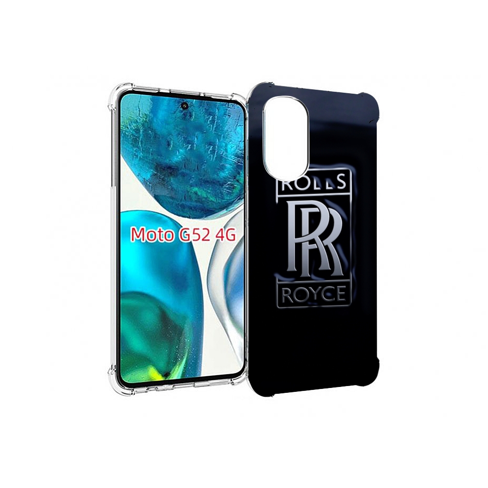 

Чехол MyPads Rolls Royce-3 мужской для Motorola Moto G82 / Moto G52, Прозрачный, Tocco