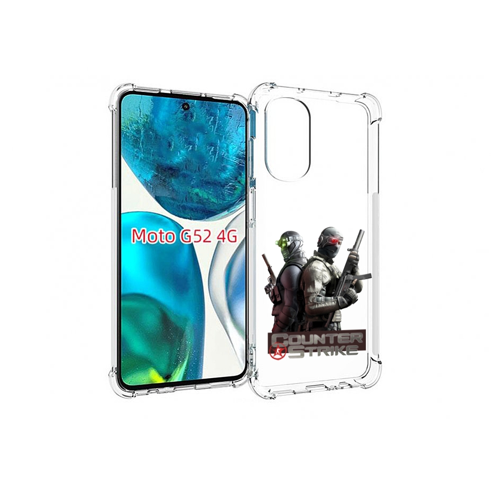 

Чехол MyPads КС для Motorola Moto G82 / Moto G52, Прозрачный, Tocco