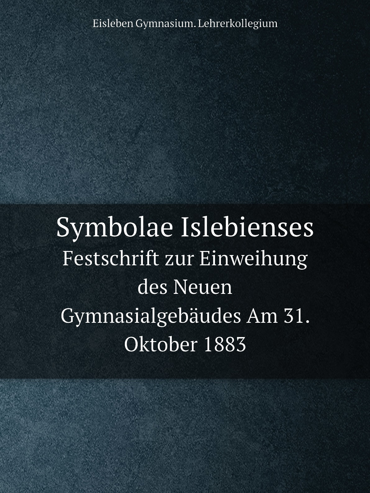 

Symbolae Islebienses