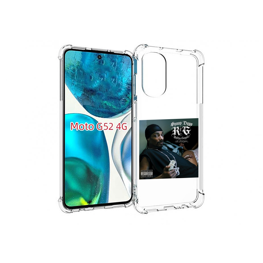 

Чехол MyPads Snoop Dogg R&G (RHYTHM & GANGSTA) для Motorola Moto G82 / Moto G52, Прозрачный, Tocco