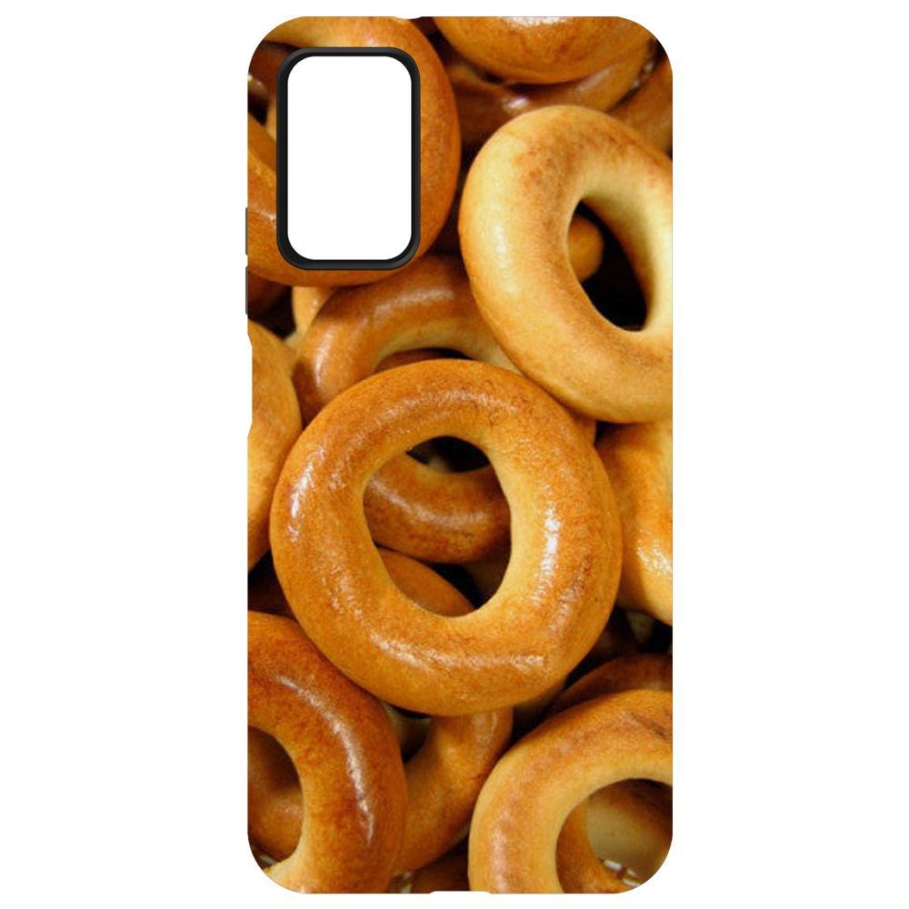 

Чехол-накладка Krutoff Soft Case Сушки для Xiaomi Redmi 9T, Черный