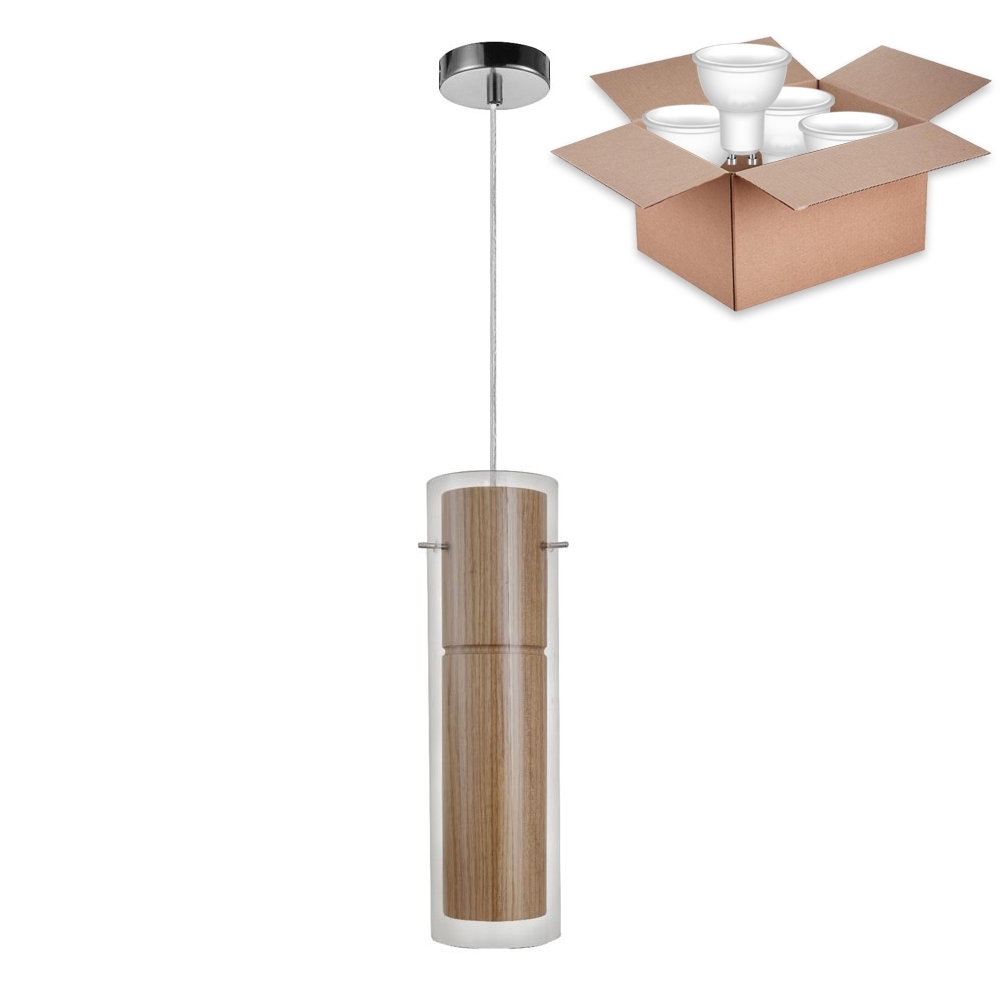 

Подвесной светильник с лампочкой Favourite Bamboom 2838-1P+Lamps Gu10