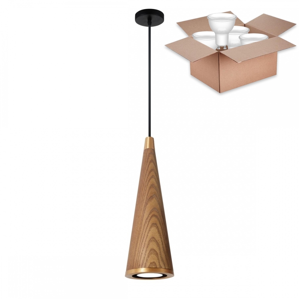 

Подвесной светильник с лампочкой Favourite Coni 2831-1P+Lamps Gu10