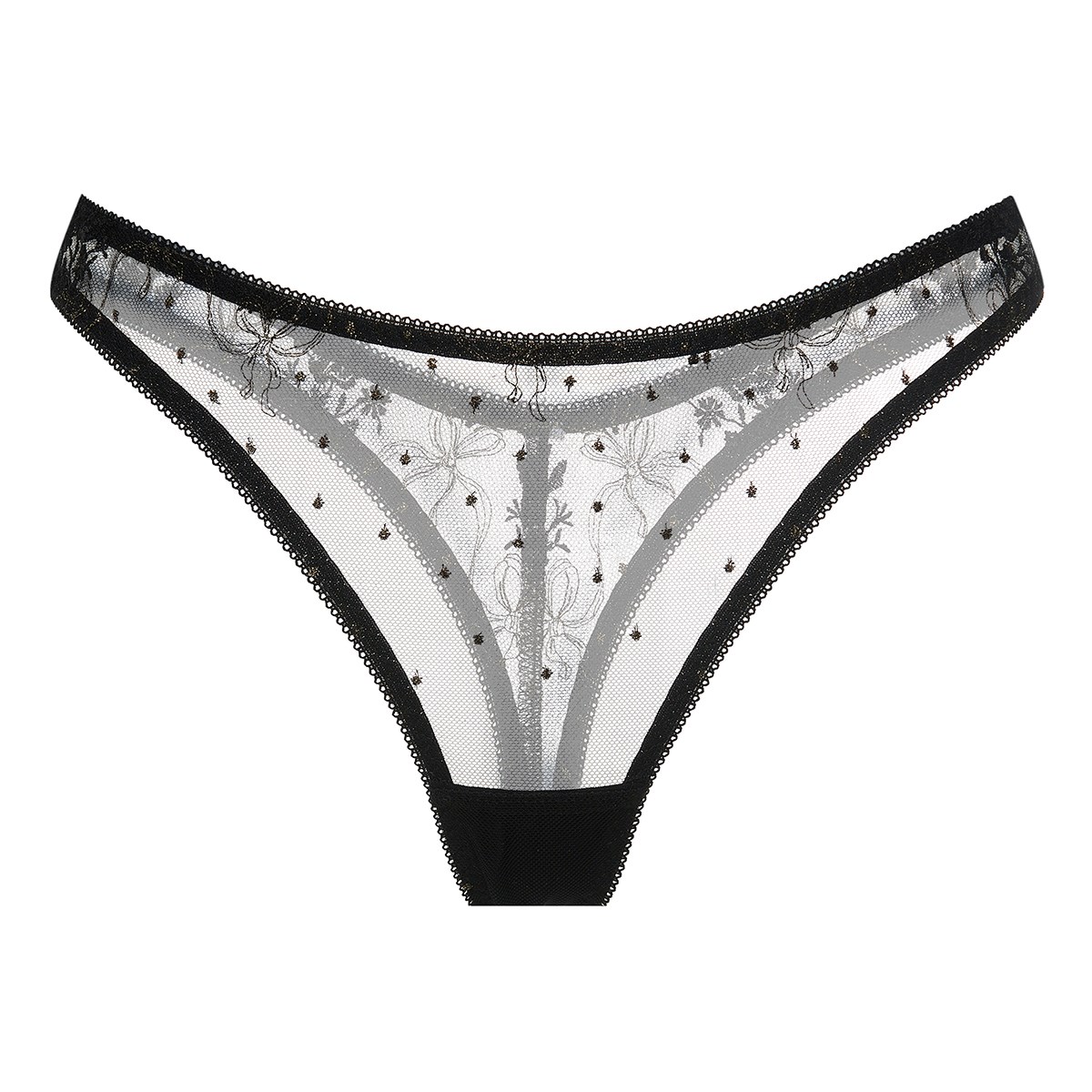 

Трусы женские Closer.Couture 53669 черные L, Черный, 53669