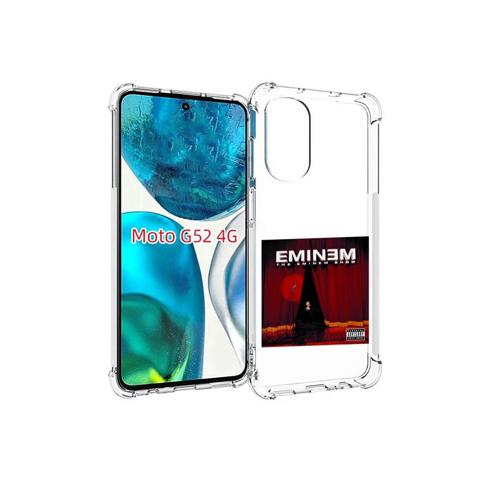 

Чехол MyPads THE EMINEM SHOW для Motorola Moto G82 / Moto G52, Прозрачный, Tocco