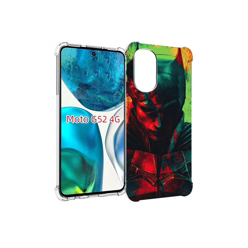 

Чехол MyPads The Batman для Motorola Moto G82 / Moto G52, Прозрачный, Tocco