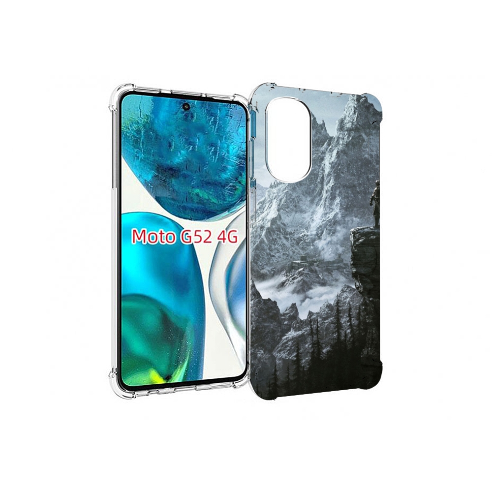 

Чехол MyPads The Elder Scrolls V Skyrim для Motorola Moto G82 / Moto G52, Прозрачный, Tocco