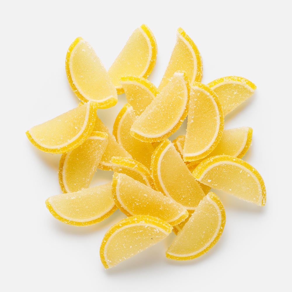 Мармелад желейный Умный выбор дольки, со вкусом лимона, 250 г