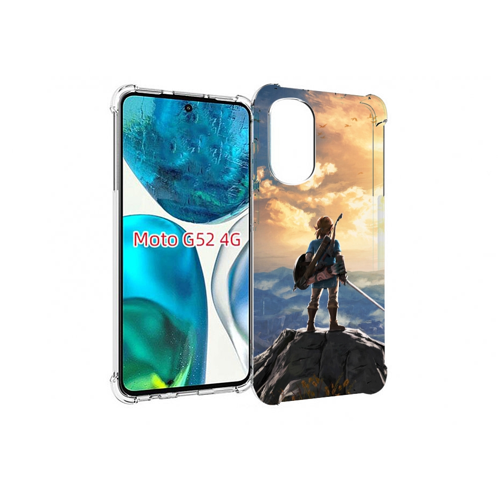 

Чехол MyPads The Legend of Zelda для Motorola Moto G82 / Moto G52, Прозрачный, Tocco