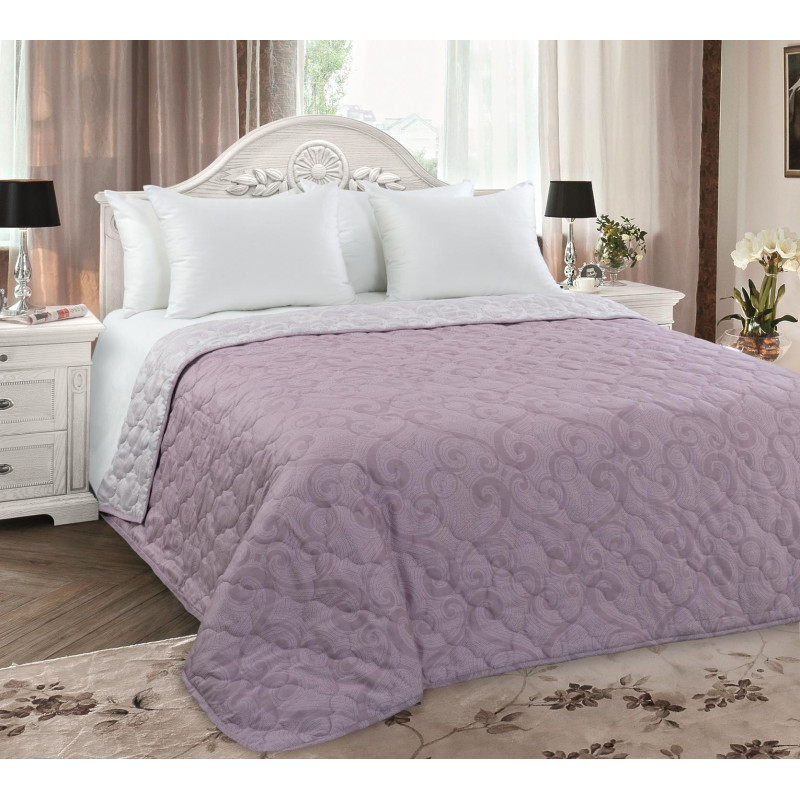 

Покрывало 180х210 см сатин Танец ветра 1 роз