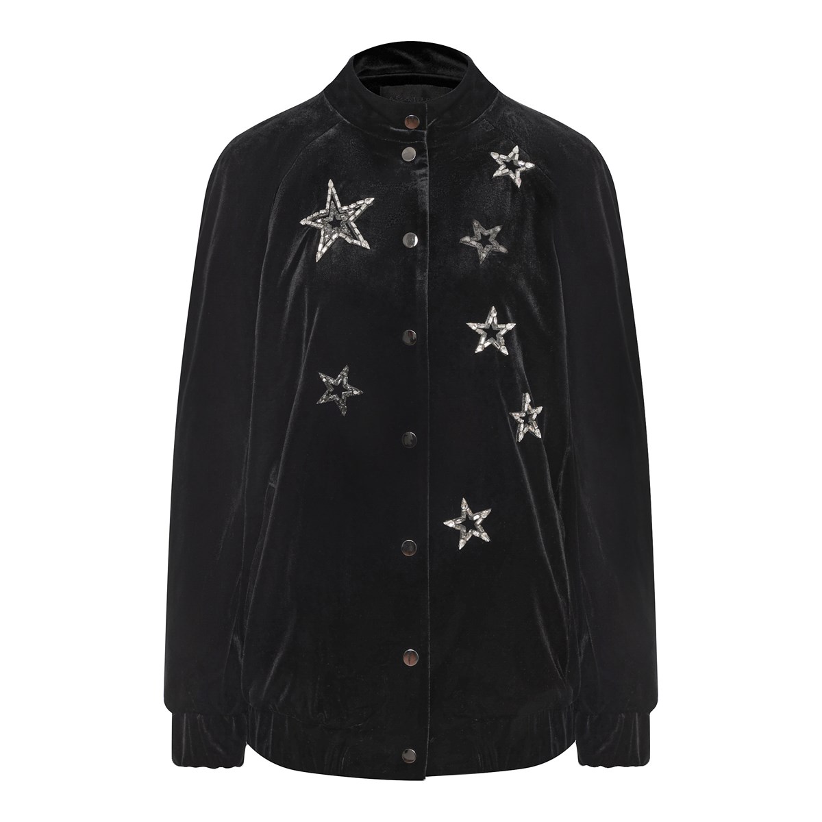 

Бомбер женский Agalisio 53677 черный L, 53677