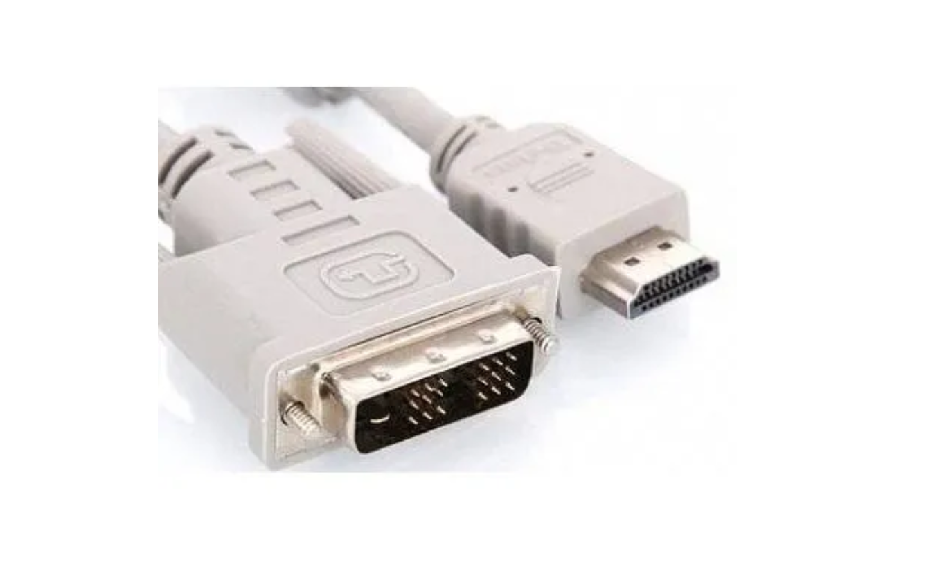 

Кабель Canare HDMI - DVI штекер 1м белый