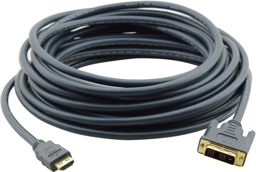 

Кабель Kramer HDMI - DVI вилка-вилка 4.6м чёрный