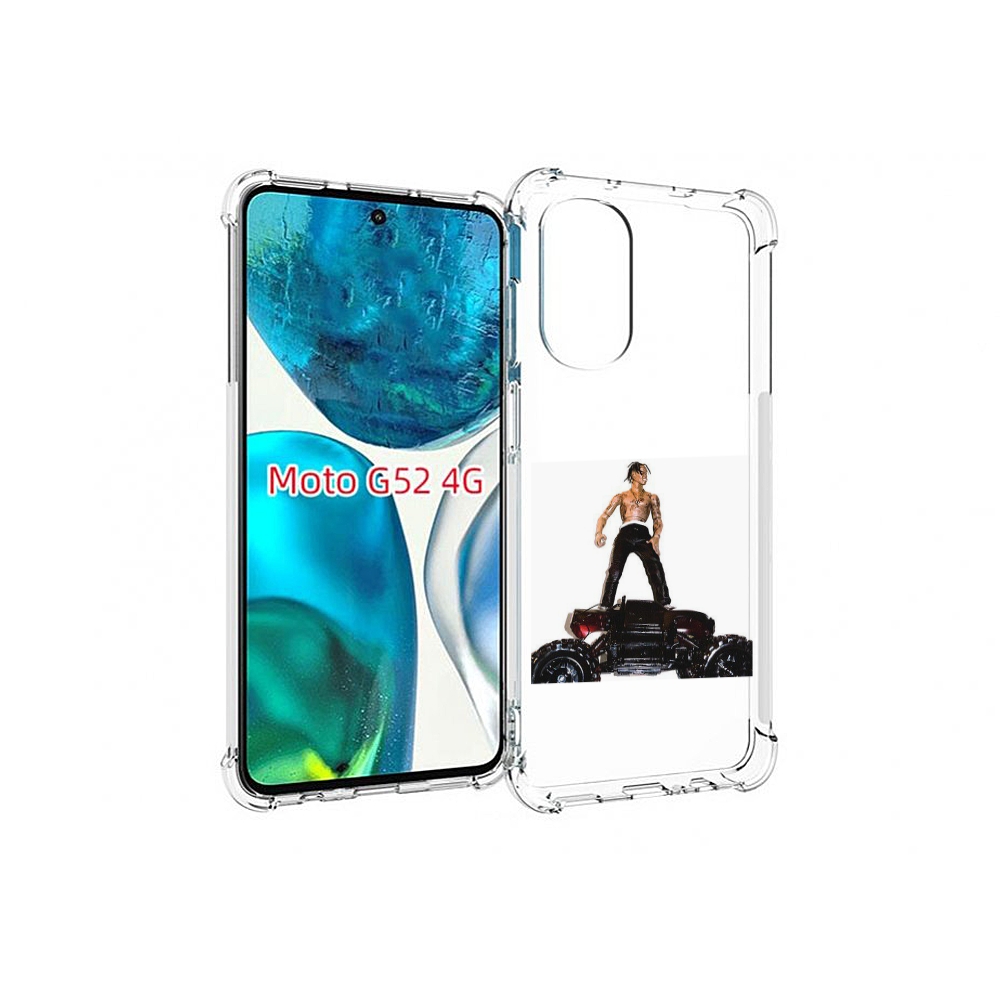 

Чехол MyPads Travis Scott - Rodeo для Motorola Moto G82 / Moto G52, Прозрачный, Tocco