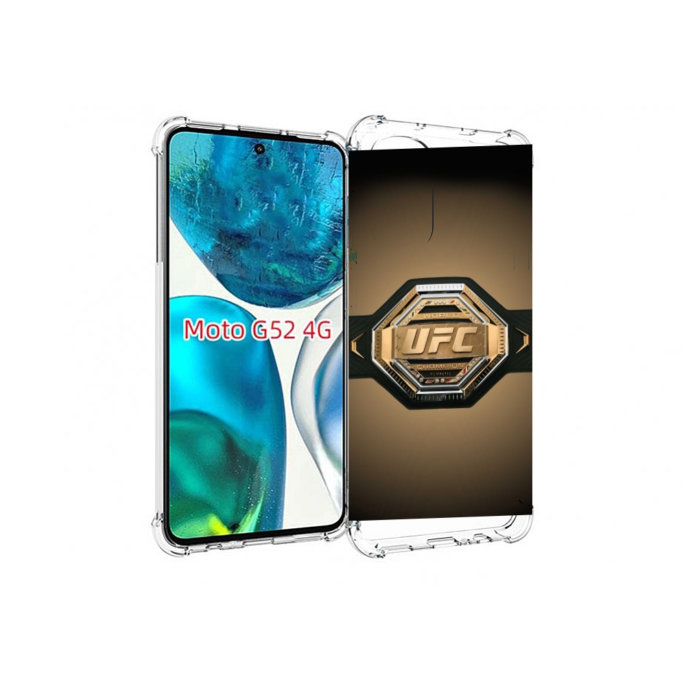 

Чехол MyPads UFC единоборства мужской для Motorola Moto G82 / Moto G52, Прозрачный, Tocco