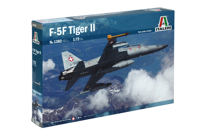 

Сборная модель Italeri 1/72 САМОЛЕТ F-5 F Twin Seater 1382