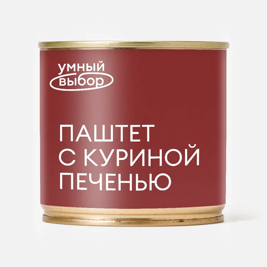 

Паштет Умный выбор с куриной печенью, 250 г