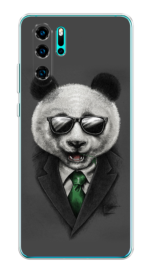 

Чехол Awog на Huawei P30 Pro "Деловая панда", Разноцветный, 67650-10