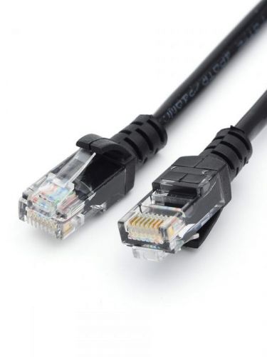 фото Кабель filum rj45-rj45, m-m 0,5м black (fl5-u45-bk-0050)