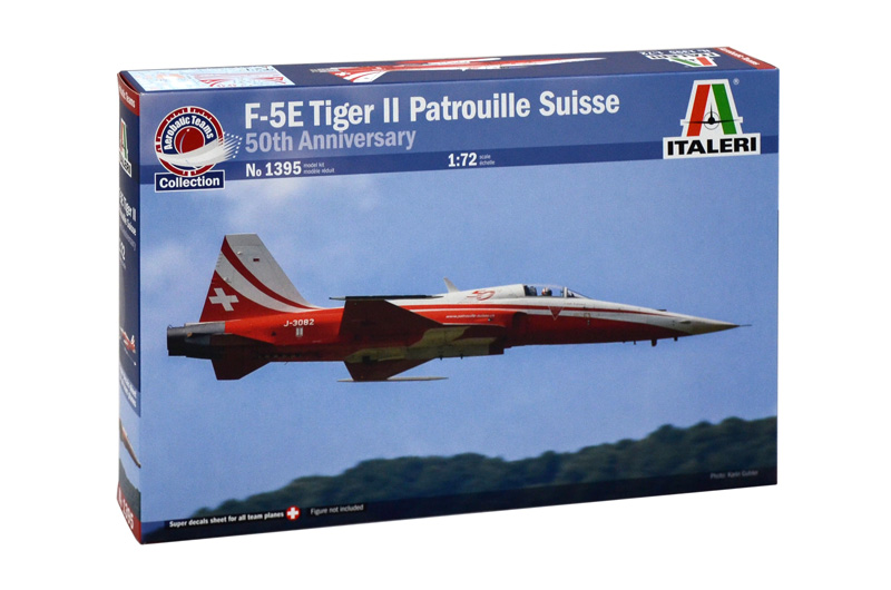 

Сборная модель Italeri 1/72 Истребитель F-5E TIGER Швейцарский патруль