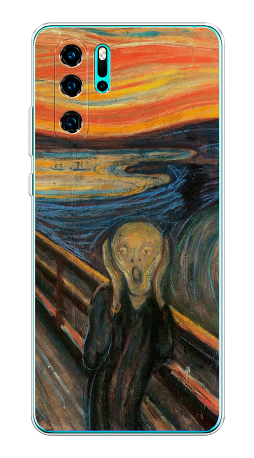 

Чехол Awog на Huawei P30 Pro "Крик", Разноцветный, 67650-9