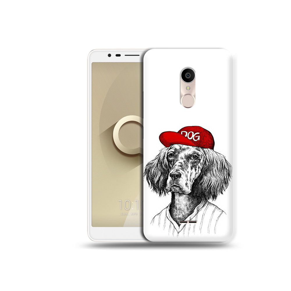 Чехол MyPads Tocco для Alcatel 3C 5026D дог