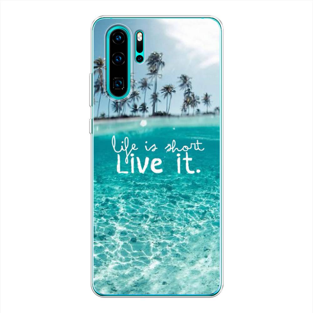 

Чехол Awog на Huawei P30 Pro "Live it", Разноцветный, 67650-7