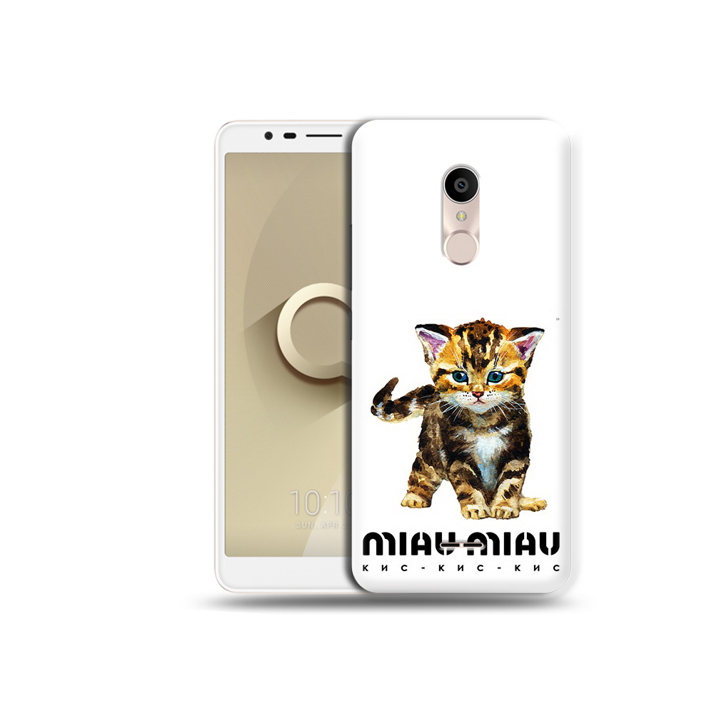 

Чехол MyPads Tocco для Alcatel 3C 5026D Бренд miau miau, Прозрачный, Tocco