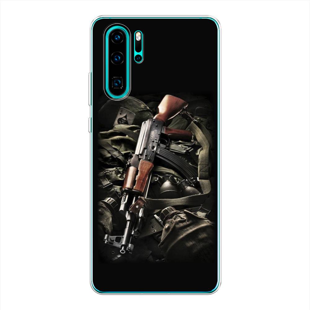 фото Чехол awog "автомат" для huawei p30 pro