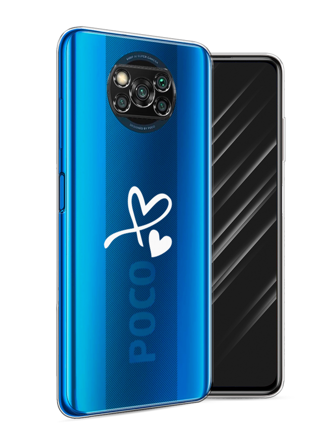 

Чехол Awog на Poco X3/X3 Pro "Сердечко минимализм", Разноцветный, 310650-6