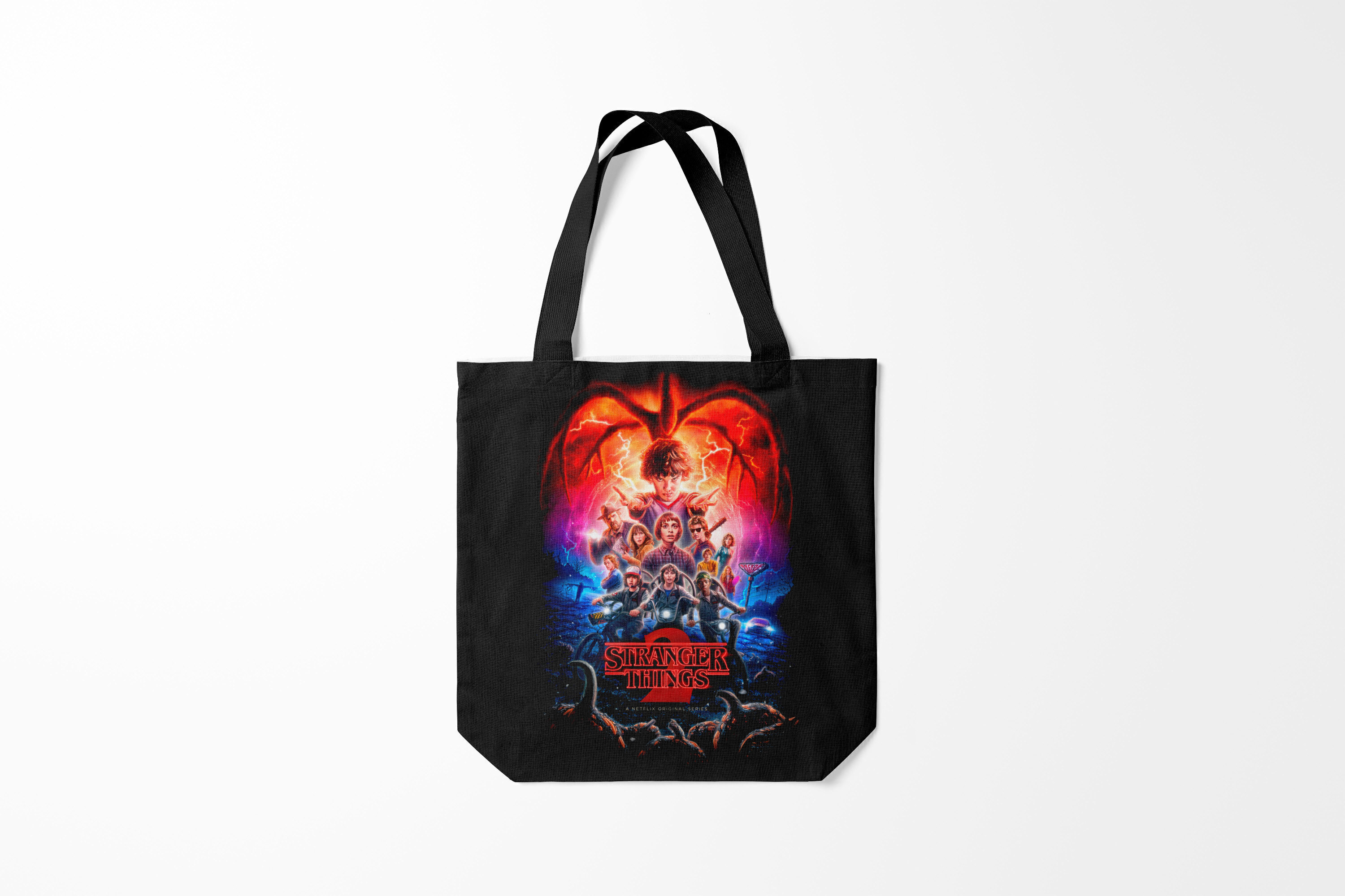 

Сумка шoппер унисекс Burnettie Очень странные дела STRANGER THINGS, разноцветный, Очень странные дела STRANGER THINGS